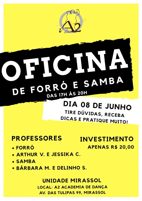 Oficinas Ministradas por Jéssika e outros professores.