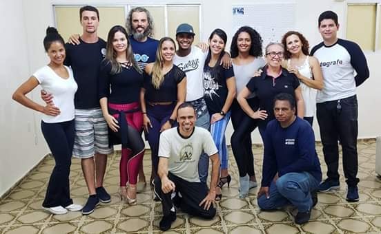 Como integrante da equipe, após uma aula de Kizomba.