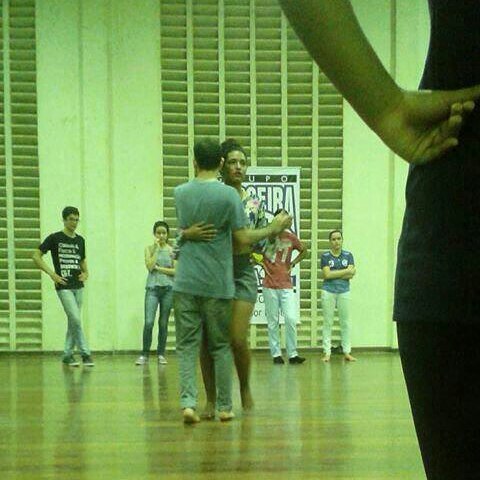 Segunda foto da turma de Forró com Rodrigo Muniz em 2017.